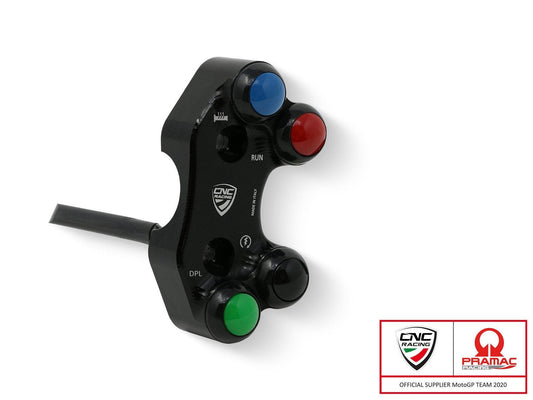 SWD21PR - CNC RACING Ducati Streetfighter V4 (20/24) Right Handlebar Switch (for OEM and RCS Brembo; Pramac edition) – Accessories in the Factory Racing Motorcycle Aftermarket Accessories and Parts Online Shop