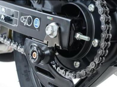 CR0039 - R&G RACING Honda CBR250R / CBR300R Paddock Stand Bobbins (Offset)