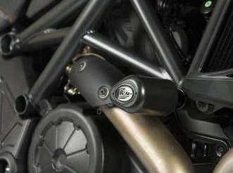 CP0286 - R&G RACING Ducati Diavel 1200 (10/18) Frame Crash Protection Sliders "Aero"