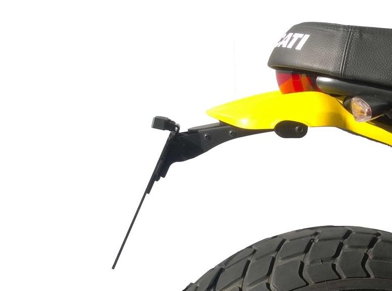PRT11 - DUCABIKE Ducati Scrambler 400 Adjustable License Plate Holder