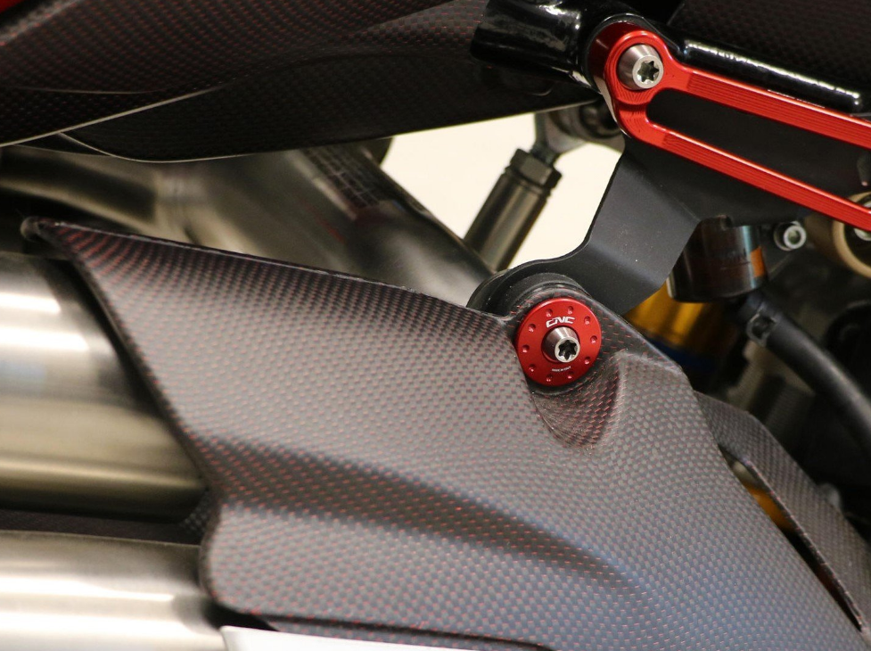 KV452 - CNC RACING MV Agusta Brutale 1000 RR Exhaust Silencer Bracket Collar Screw – Accessories in the Factory Racing Motorcycle Aftermarket Accessories and Parts Online Shop