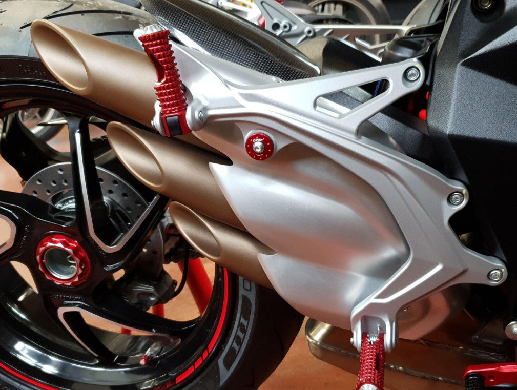 KV453 - CNC RACING MV Agusta Exhaust Silencer Bracket Collar Screw – Accessories in the Factory Racing Motorcycle Aftermarket Accessories and Parts Online Shop