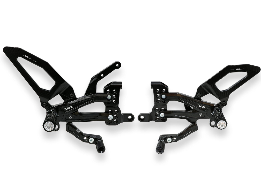 PE409 - CNC RACING Ducati Streetfighter V4 Adjustable Rearset – Accessories in the Factory Racing Motorcycle Aftermarket Accessories and Parts Online Shop