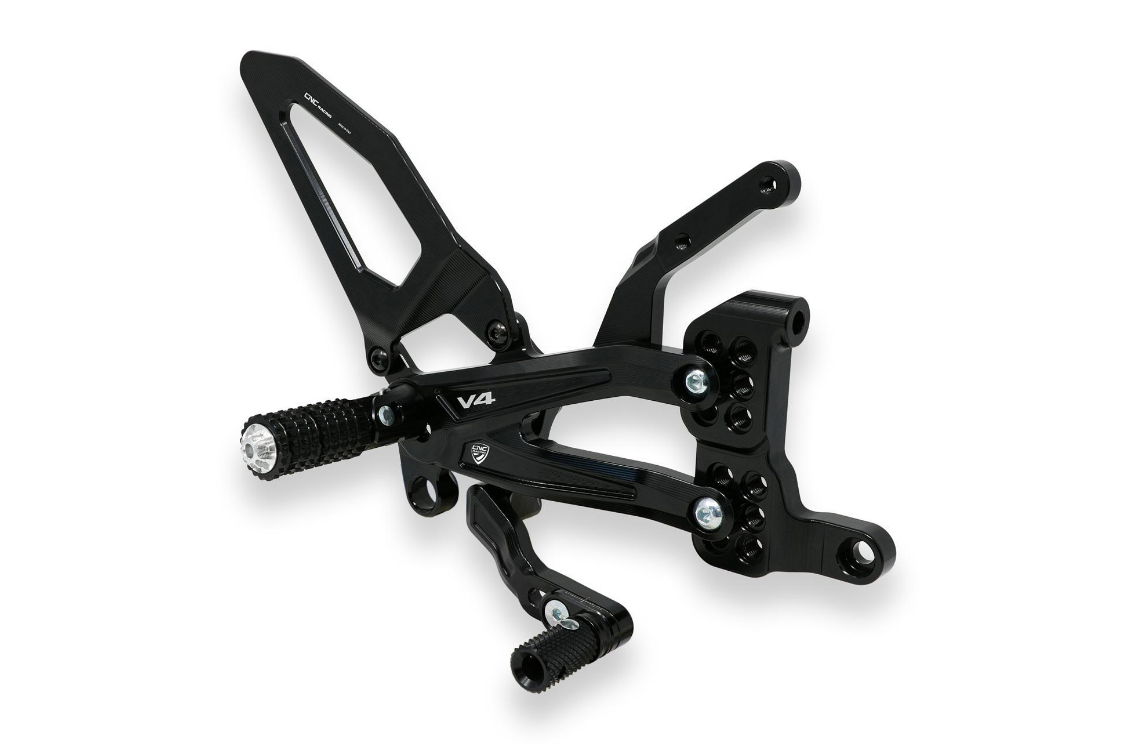 PE409 - CNC RACING Ducati Streetfighter V4 Adjustable Rearset – Accessories in the Factory Racing Motorcycle Aftermarket Accessories and Parts Online Shop