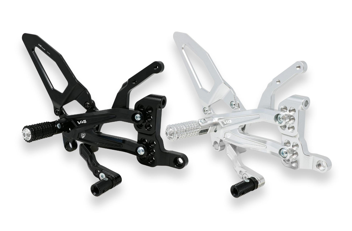 PE409 - CNC RACING Ducati Streetfighter V4 Adjustable Rearset – Accessories in the Factory Racing Motorcycle Aftermarket Accessories and Parts Online Shop