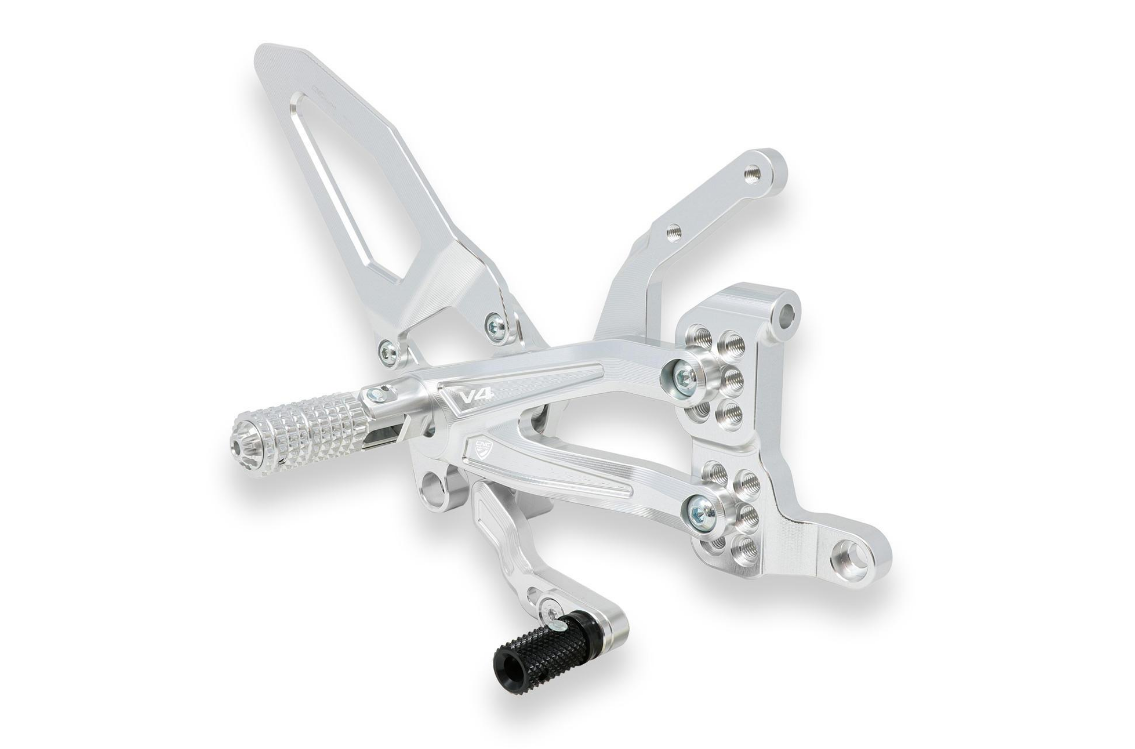 PE409 - CNC RACING Ducati Streetfighter V4 Adjustable Rearset – Accessories in the Factory Racing Motorcycle Aftermarket Accessories and Parts Online Shop