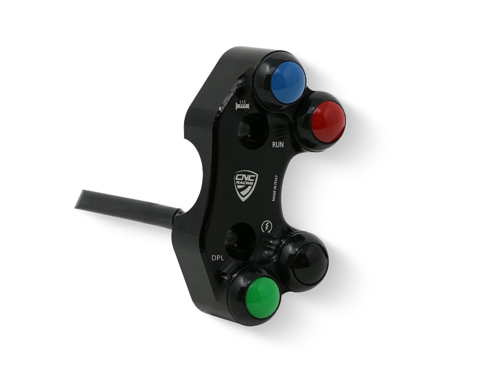 SWD21 - CNC RACING Ducati Streetfighter V4 Right Handlebar Switch (for OEM and RCS Brembo) – Accessories in the Factory Racing Motorcycle Aftermarket Accessories and Parts Online Shop