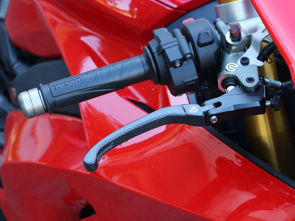LBR04 - CNC RACING Ducati / MV Agusta Carbon Folding Brake Lever – Accessories in the Factory Racing Motorcycle Aftermarket Accessories and Parts Online Shop