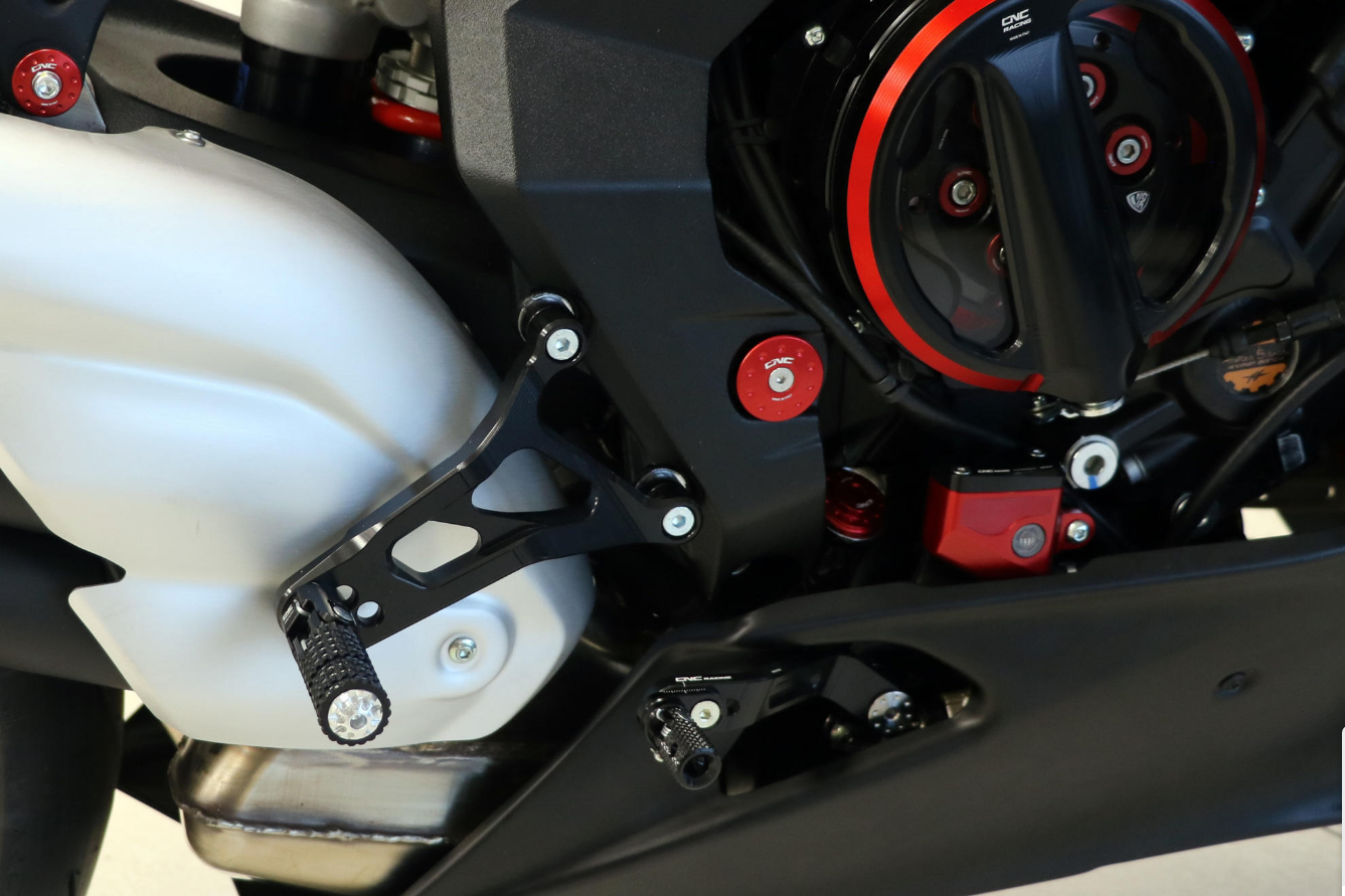 PE227 - CNC RACING MV Agusta F3 / Superveloce Adjustable Rearset – Accessories in the Factory Racing Motorcycle Aftermarket Accessories and Parts Online Shop