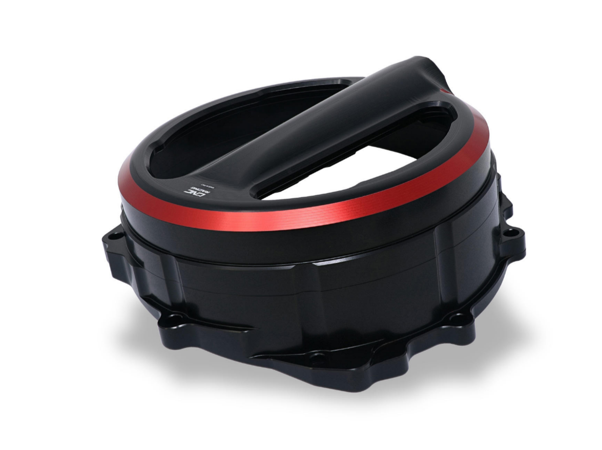 CA301 - CNC RACING MV Agusta Oil Bath Clear Clutch Cover (cable control) – Accessories in the Factory Racing Motorcycle Aftermarket Accessories and Parts Online Shop