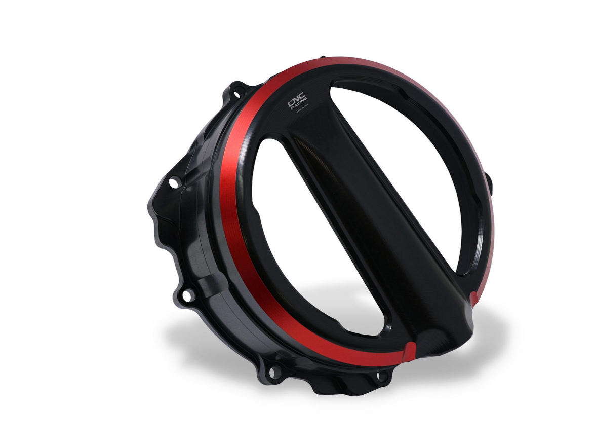 CA301 - CNC RACING MV Agusta Oil Bath Clear Clutch Cover (cable control) – Accessories in the Factory Racing Motorcycle Aftermarket Accessories and Parts Online Shop