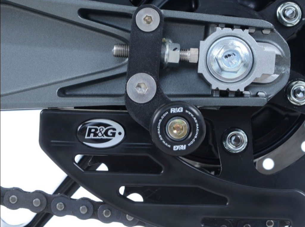 CR0063 - R&G RACING KTM Duke / RC Paddock Stand Bobbins (offset)