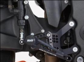 RSET17 - R&G RACING Kawasaki ZX-6R (05/18) Adjustable Rearsets (road)