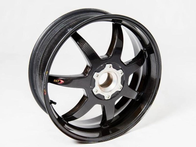 BST BMW S1000R / S1000RR Carbon Wheels "Mamba TEK" (front & offset rear, 7 straight spokes, silver hubs) – Accessories in the 2WheelsHero Motorcycle Aftermarket Accessories and Parts Online Shop