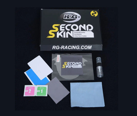 DSP-SUZ-005 - R&G RACING Kawasaki H2 SX / Suzuki GSX-S1000GT (2022+) Dashboard Screen Protector Kit