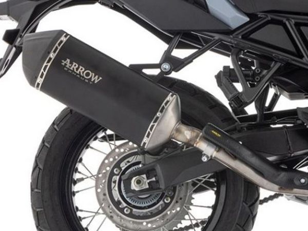 ARROW 72511SKN Suzuki Vstrom 800DE (2023+) Black Titanium Slip-on Exhaust "Sonora" – Accessories in the 2WheelsHero Motorcycle Aftermarket Accessories and Parts Online Shop