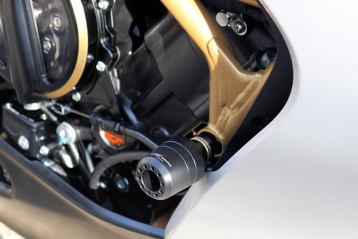 TC323 - CNC RACING MV Agusta Superveloce 800 (2020+) Frame Crash Protection Sliders – Accessories in the Factory Racing Motorcycle Aftermarket Accessories and Parts Online Shop