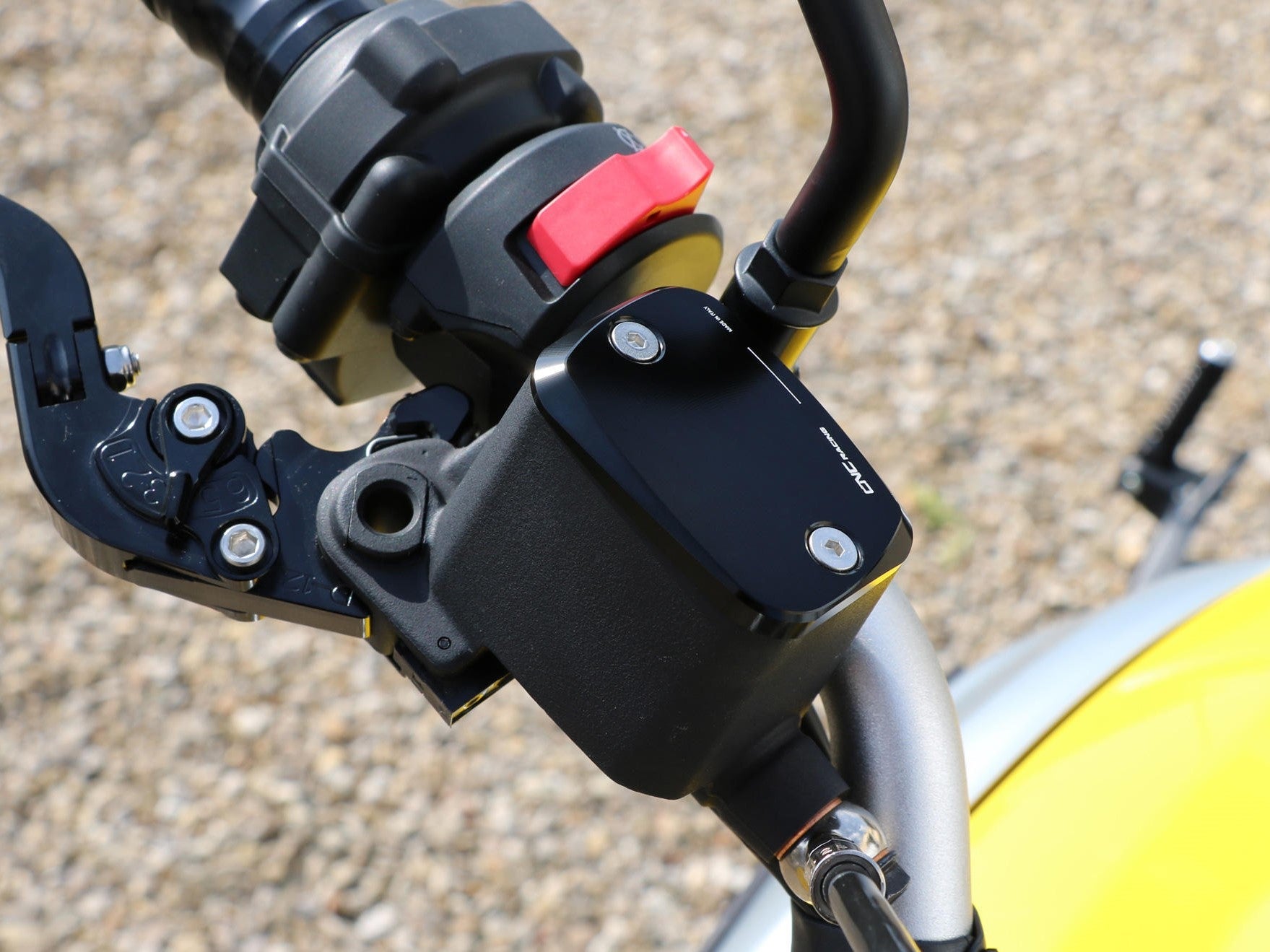 TF501 - CNC RACING Ducati Front Brake Fluid Tank Cap "Touch" – Accessories in the Factory Racing Motorcycle Aftermarket Accessories and Parts Online Shop