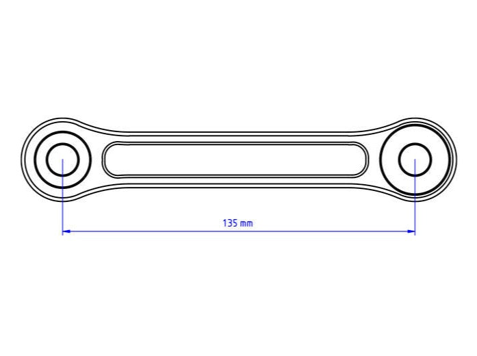 TR105 - CNC RACING Ducati Panigale V4 / V4S (2020+) Rear Shock Absorber Tie Rods – Accessories in the Factory Racing Motorcycle Aftermarket Accessories and Parts Online Shop