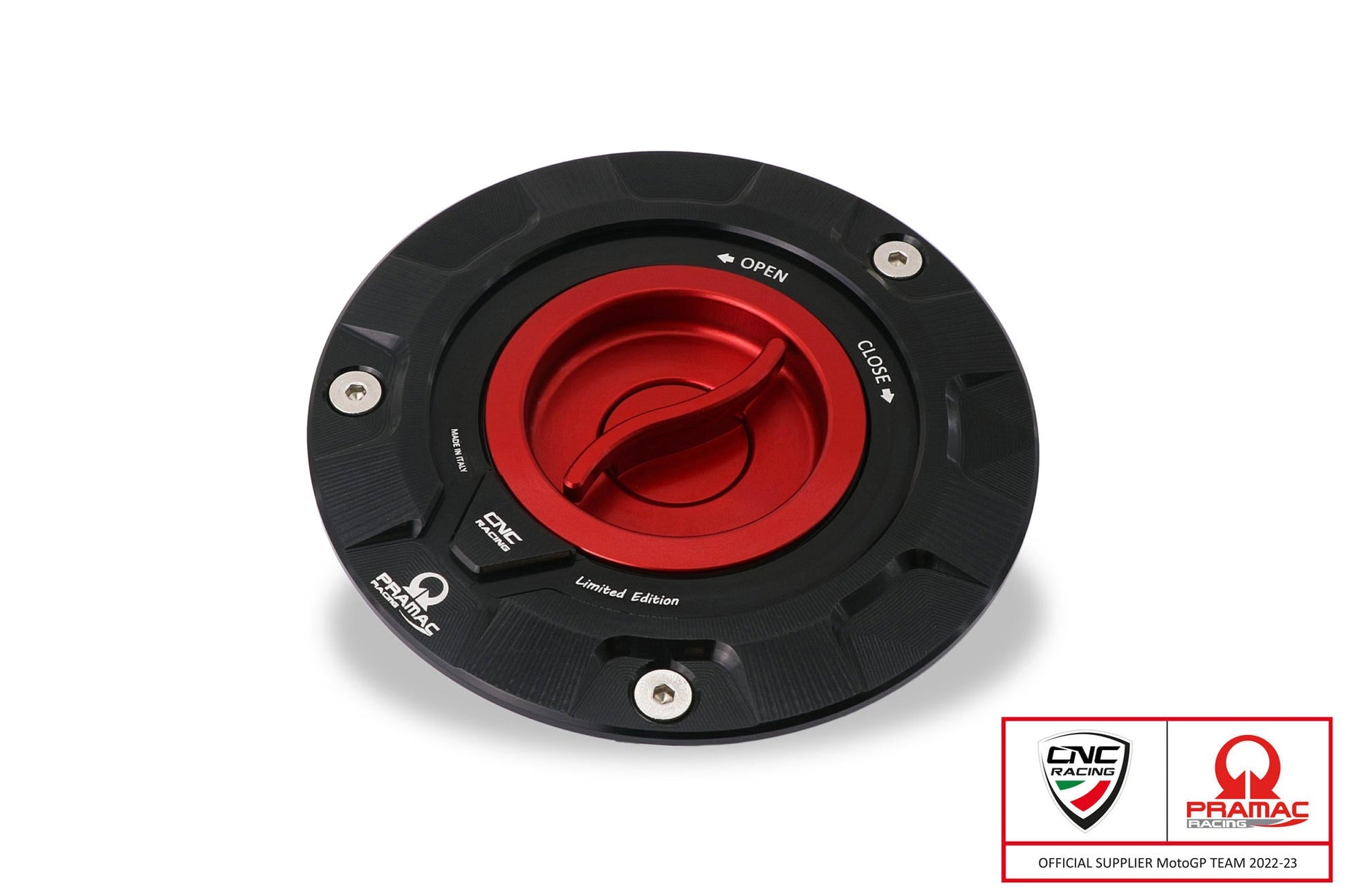 TS423PR - CNC RACING Ducati / MV Agusta Fuel Tank Cap (Pramac edition) – Accessories in the Factory Racing Motorcycle Aftermarket Accessories and Parts Online Shop