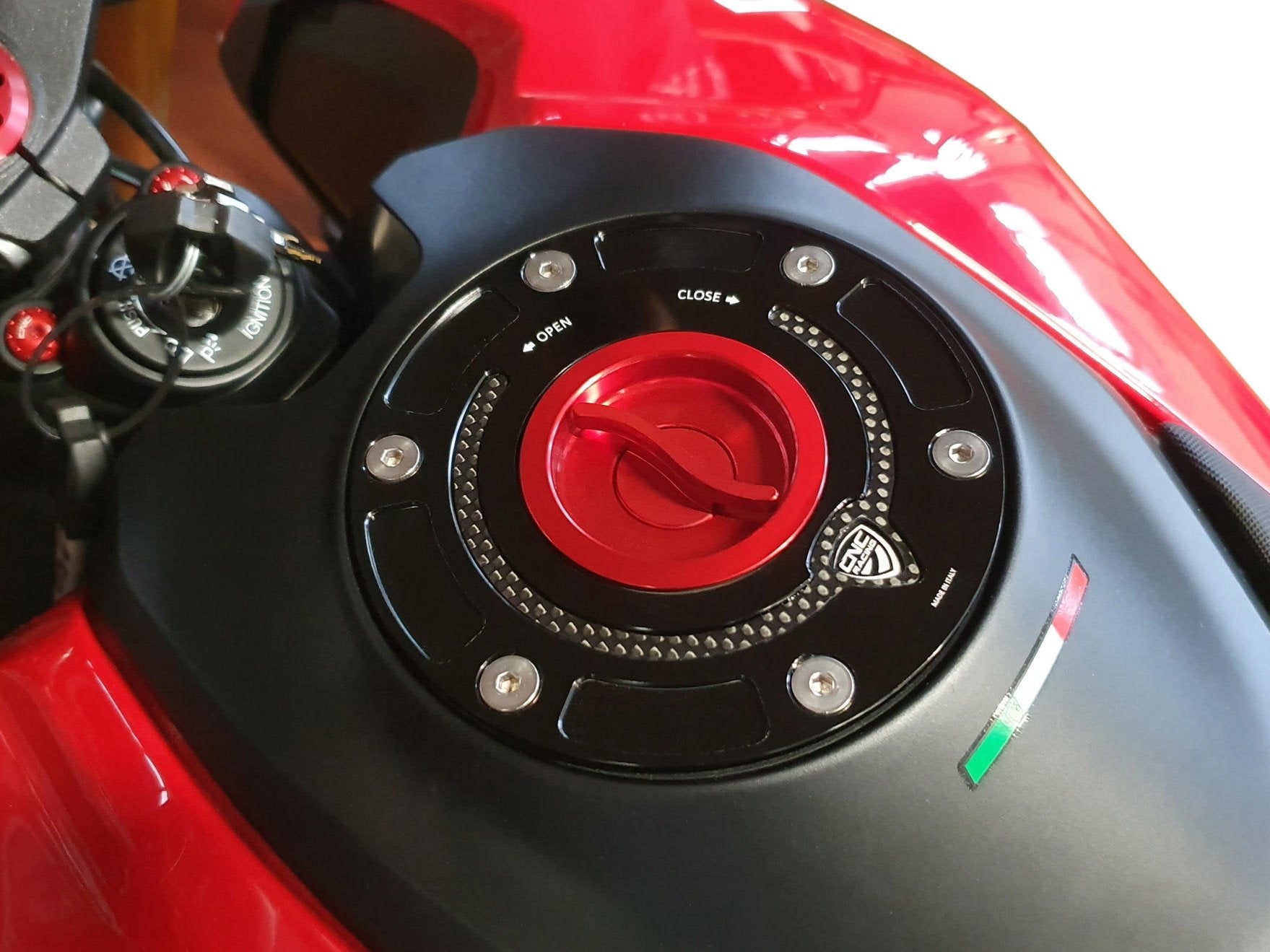 TSB05 - CNC RACING Ducati Fuel Tank Cap – Accessories in the Factory Racing Motorcycle Aftermarket Accessories and Parts Online Shop