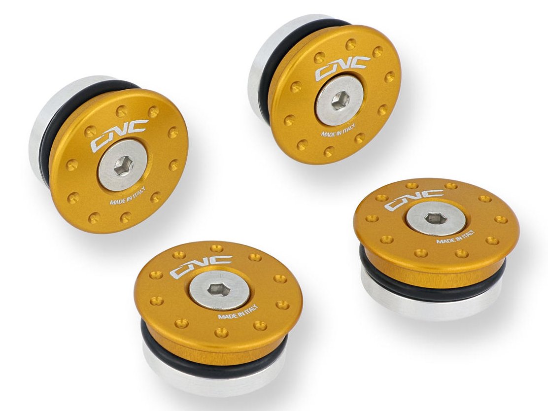 TT349 - CNC RACING Ducati Multistrada 1260 (18/20) Frame Plugs (small holes set) – Accessories in the Factory Racing Motorcycle Aftermarket Accessories and Parts Online Shop