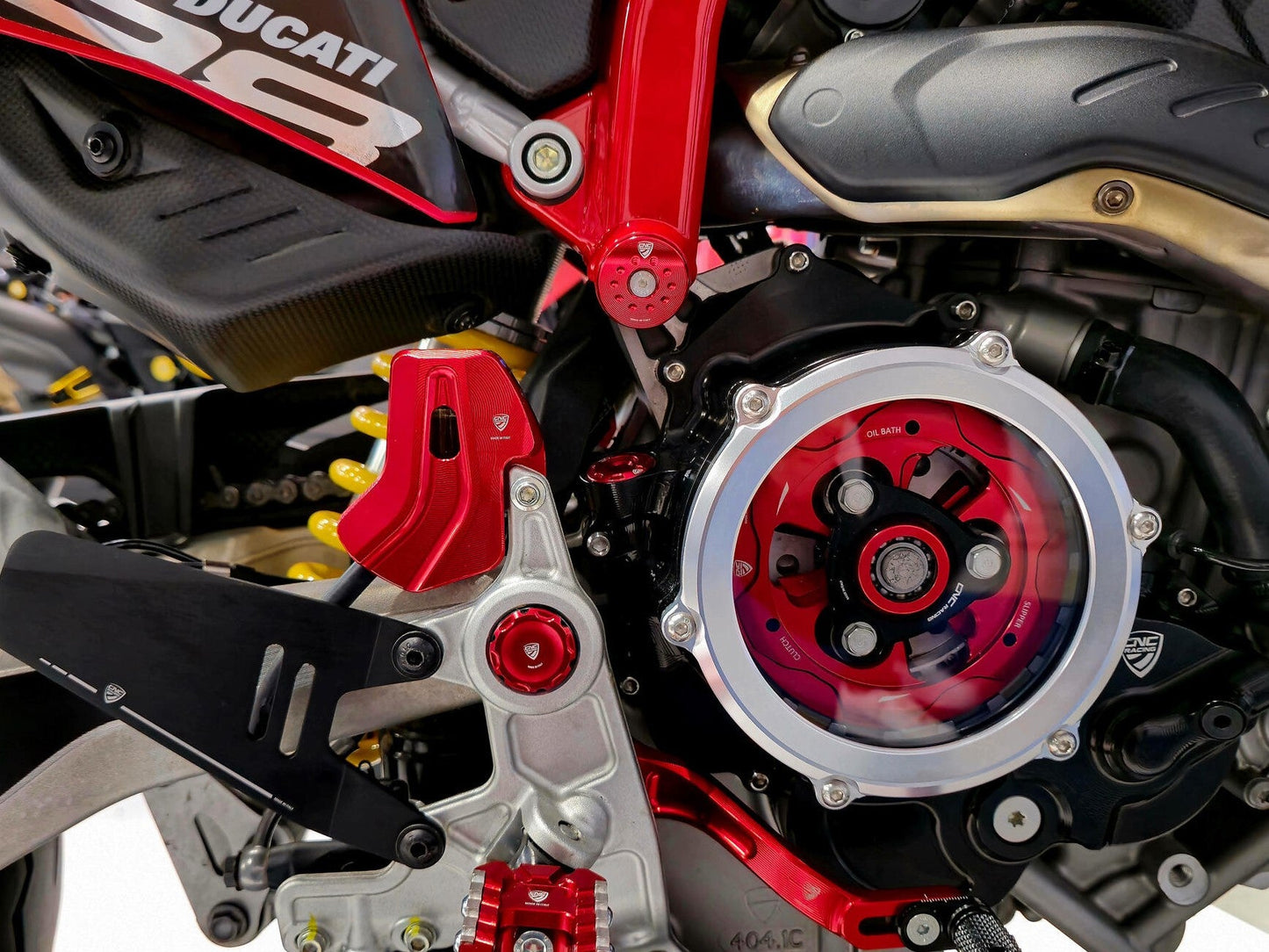 TT374 - CNC RACING Ducati Hypermotard 698 Mono (2024+) Frame Plugs – Accessories in the Factory Racing Motorcycle Aftermarket Accessories and Parts Online Shop