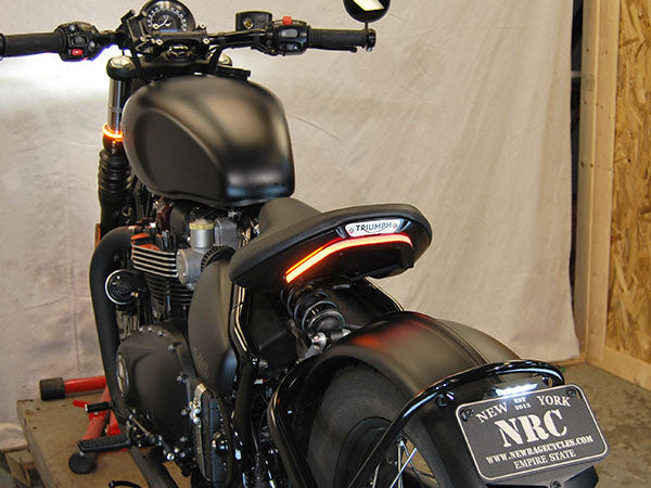 NEW RAGE CYCLES Triumph Bonneville Bobber LED Fender Eliminator