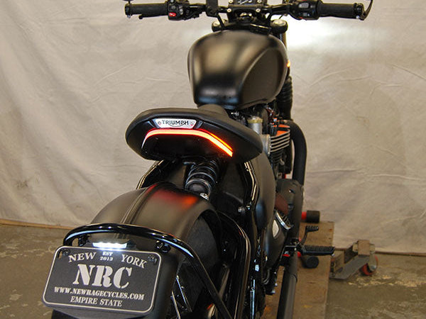 NEW RAGE CYCLES Triumph Bonneville Bobber LED Fender Eliminator