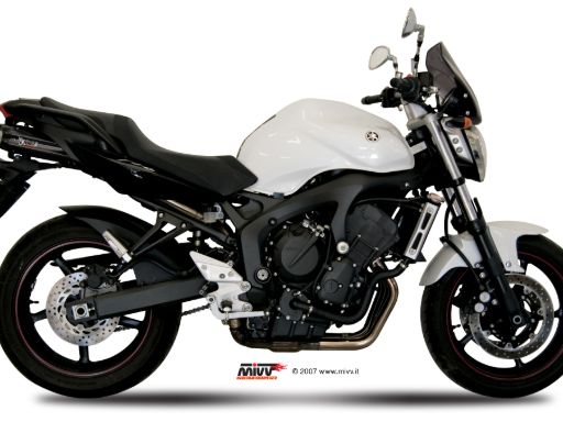 MIVV UY.015 YAMAHA FZ6 / FZ6 FAZER (2004 - 2011) Dual Slip On Underseat Exhaust "SUONO" (Black; approved) – Accessories in the 2WheelsHero Motorcycle Aftermarket Accessories and Parts Online Shop