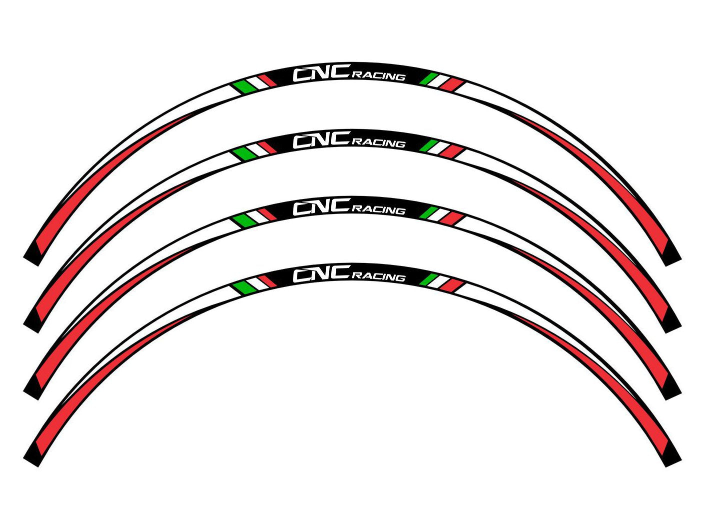 CNC RACING WK001 Wheel Stripes kit (17'') – Accessories in the Factory Racing Motorcycle Aftermarket Accessories and Parts Online Shop
