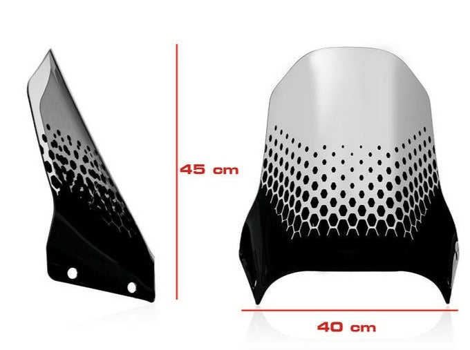 WS362 - CNC RACING Ducati DesertX (2022+) Wind Screen (Adventure) – Accessories in the Factory Racing Motorcycle Aftermarket Accessories and Parts Online Shop