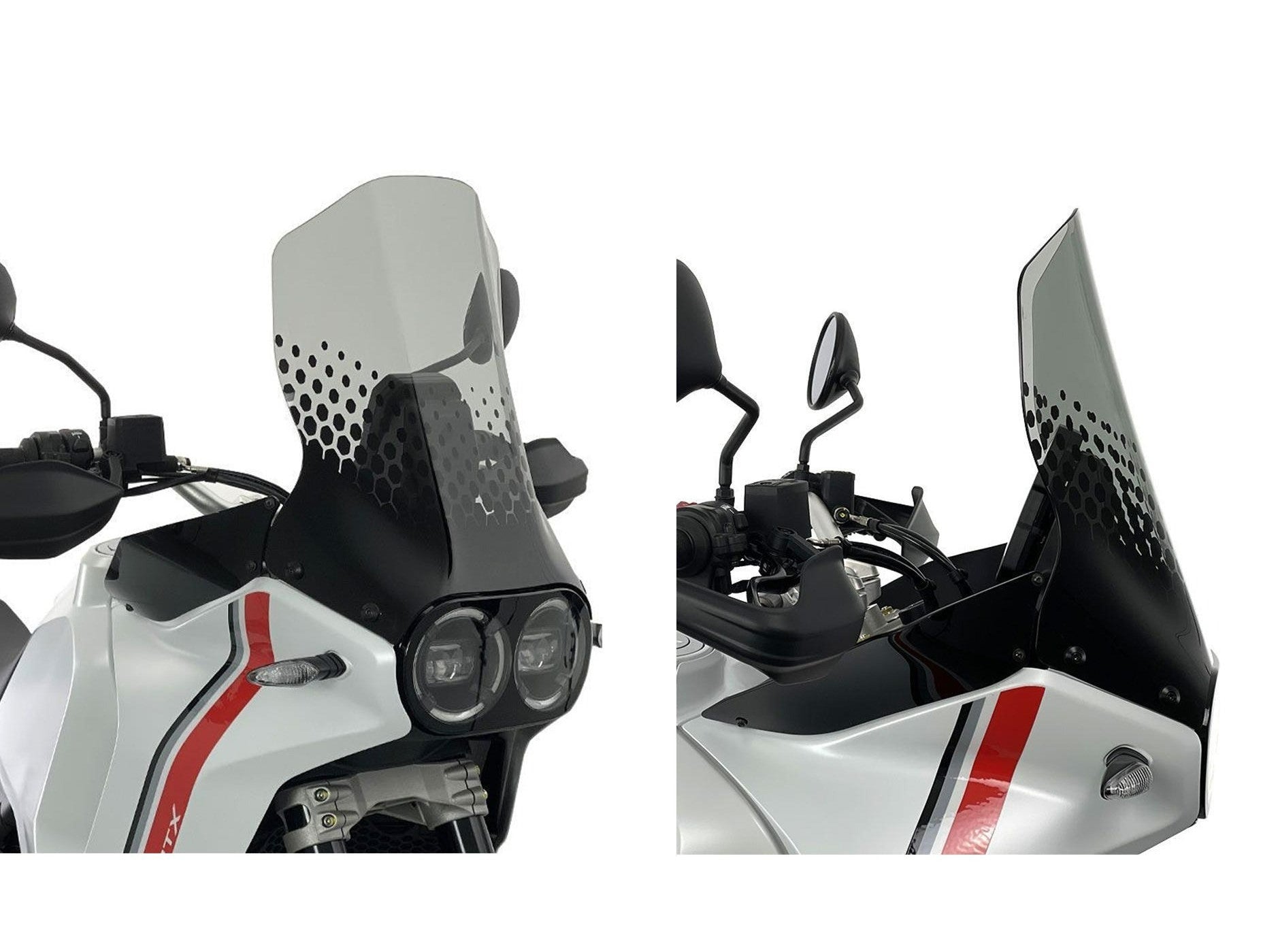 WS362 - CNC RACING Ducati DesertX (2022+) Wind Screen (Adventure) – Accessories in the Factory Racing Motorcycle Aftermarket Accessories and Parts Online Shop