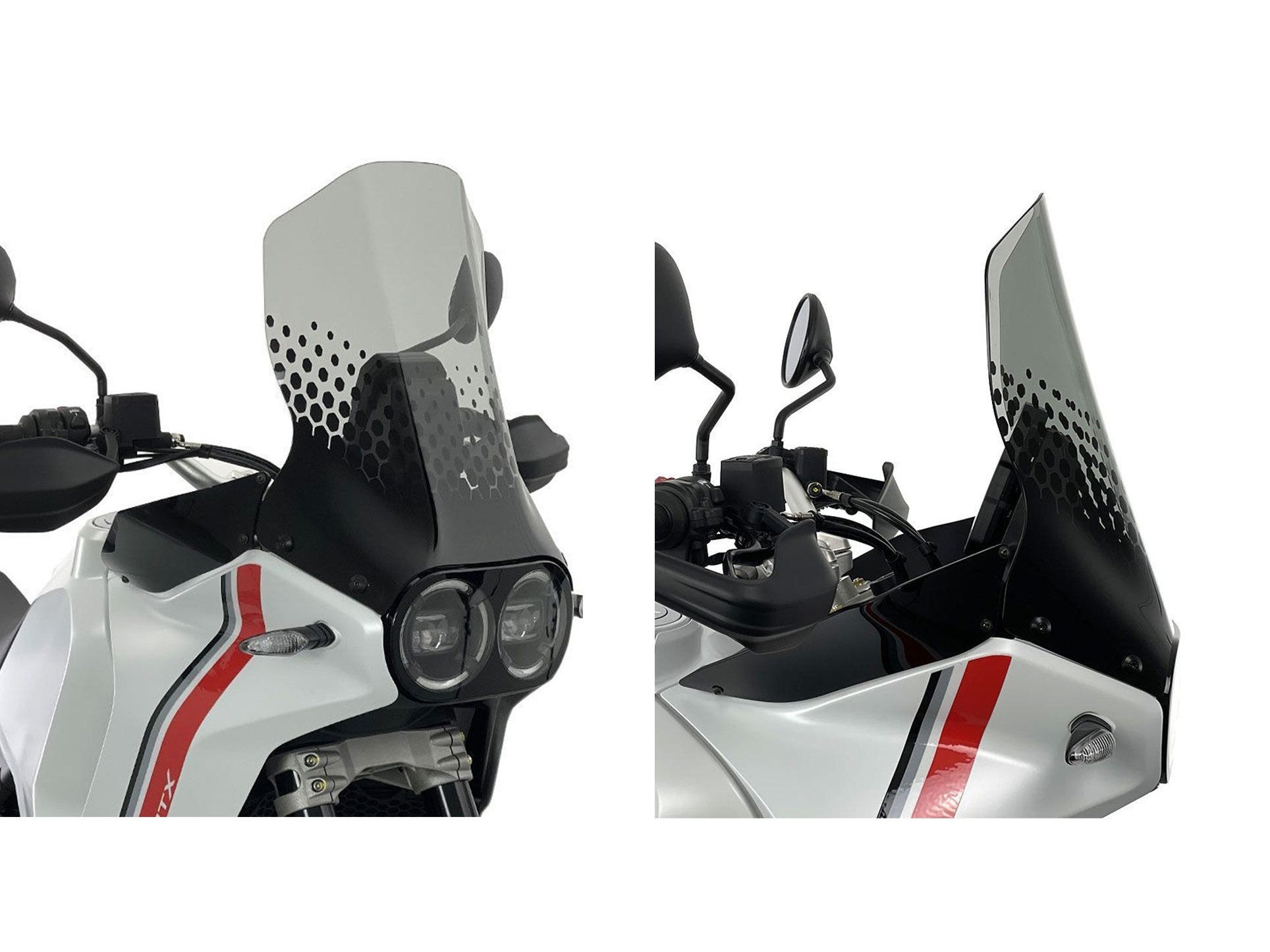 WS363 - CNC RACING Ducati DesertX (2022+) Wind Screen (Touring) – Accessories in the Factory Racing Motorcycle Aftermarket Accessories and Parts Online Shop