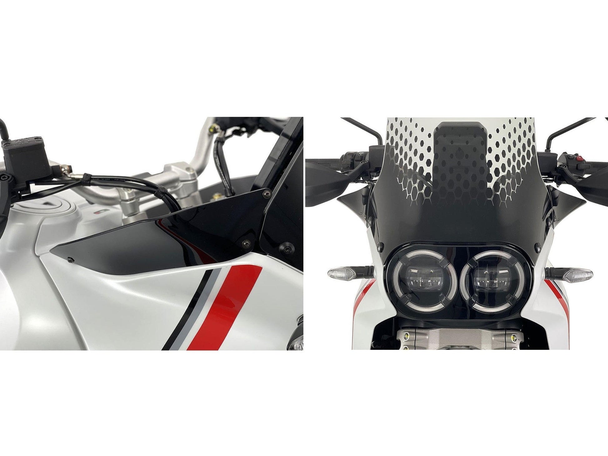 WS364 - CNC RACING Ducati DesertX  (2022+) Air Deflectors – Accessories in the Factory Racing Motorcycle Aftermarket Accessories and Parts Online Shop