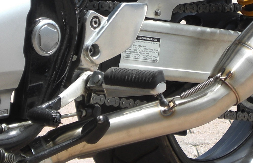 GPR Yamaha XJR1300 (99/06) Dual Slip-on Exhaust "Trioval" (EU homologated)