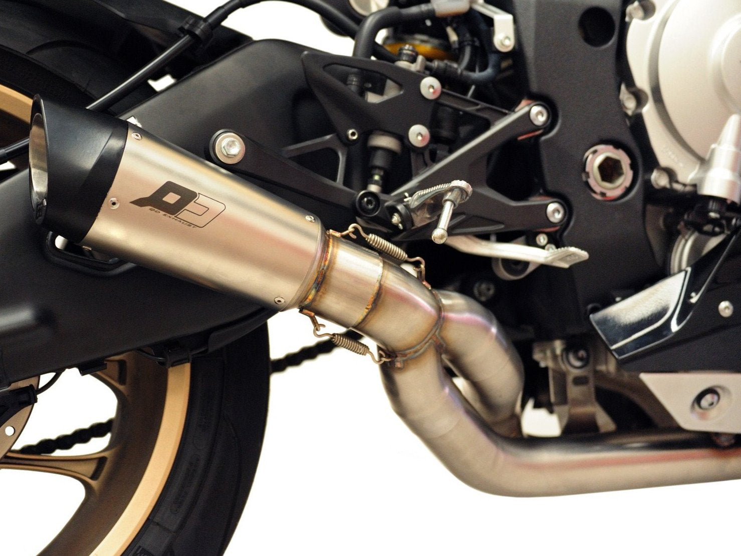 QD EXHAUST Yamaha YZF-R1 (2017+) Semi-Full Exhaust System "Gunshot" (racing) – Accessories in Factory Racing – Motorcycle Parts & Accessories Online Store