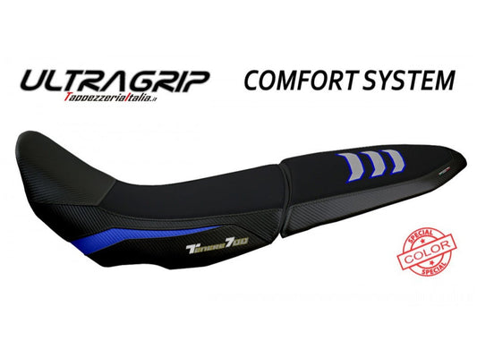 TAPPEZZERIA ITALIA Yamaha Ténéré 700 (2019+) Ultragrip Comfort Seat Cover "Gulfi" (double saddle)