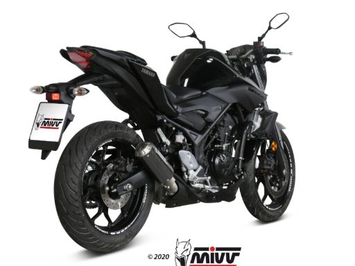 MIVV Y.055 YAMAHA MT-03 (2016 - ) Slip On Exhaust "MK3" (Carbon; not approved) – Accessories in the 2WheelsHero Motorcycle Aftermarket Accessories and Parts Online Shop