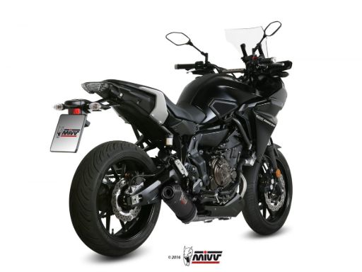 MIVV Y.058 YAMAHA TRACER 7 / 700 / GT (2016 - ) Full System Exhaust "OVAL" (Carbon + Carbon Cap; approved) – Accessories in the 2WheelsHero Motorcycle Aftermarket Accessories and Parts Online Shop