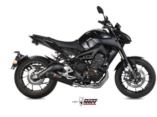 MIVV Y.042 YAMAHA MT-09 / SP / FZ-09 (2013 - 2020) Full System Exhaust "OVAL" (Carbon + Carbon Cap; approved) – Accessories in the 2WheelsHero Motorcycle Aftermarket Accessories and Parts Online Shop