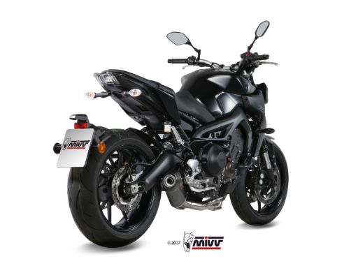 MIVV Y.042 YAMAHA MT-09 / SP / FZ-09 (2013 - 2020) Full System Exhaust "OVAL" (Carbon + Carbon Cap; approved) – Accessories in the 2WheelsHero Motorcycle Aftermarket Accessories and Parts Online Shop