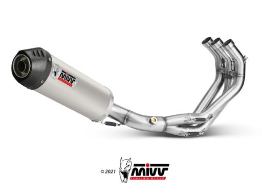 MIVV Y.042 YAMAHA MT-09 / SP / FZ-09 (2013 - 2020) Full System Exhaust "OVAL" (Titanium+ Carbon Cap; approved) – Accessories in the 2WheelsHero Motorcycle Aftermarket Accessories and Parts Online Shop