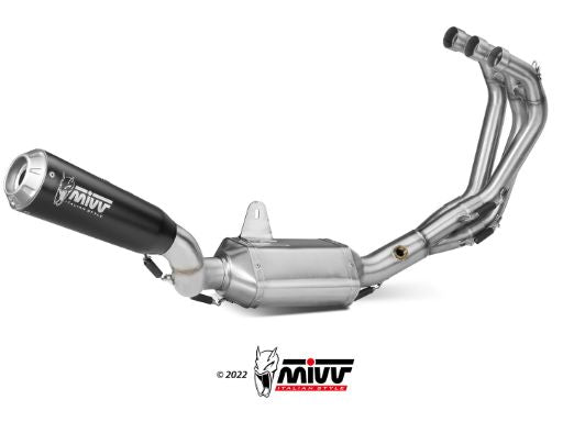 MIVV Y.060 YAMAHA MT-09 / SP / FZ-09 (2013 - 2020) Full System Exhaust "X-M1" (Black; approved) – Accessories in the 2WheelsHero Motorcycle Aftermarket Accessories and Parts Online Shop