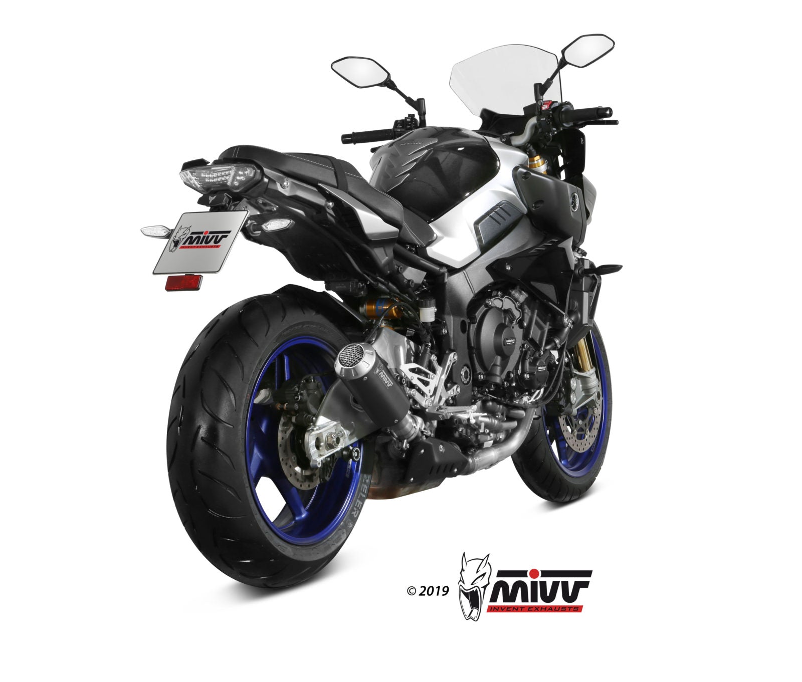 MIVV Y.057 YAMAHA MT-10 (2016 - 2022) Slip- on Exhaust "MK3" ( black; approved) – Accessories in the 2WheelsHero Motorcycle Aftermarket Accessories and Parts Online Shop