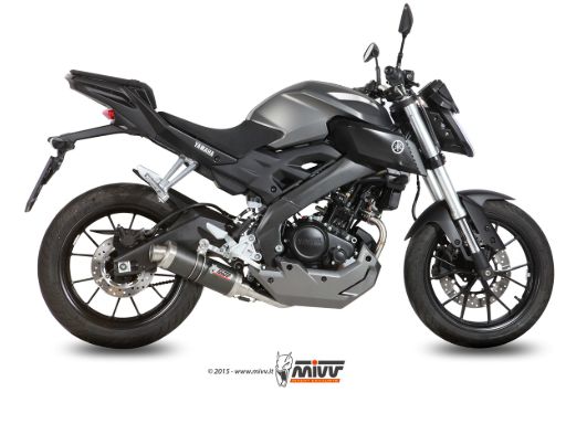 MIVV Y.047 YAMAHA MT-125 / YZF R125(2014 - 2019) Full System Exhaust "GP" (Carbon; approved) – Accessories in the 2WheelsHero Motorcycle Aftermarket Accessories and Parts Online Shop