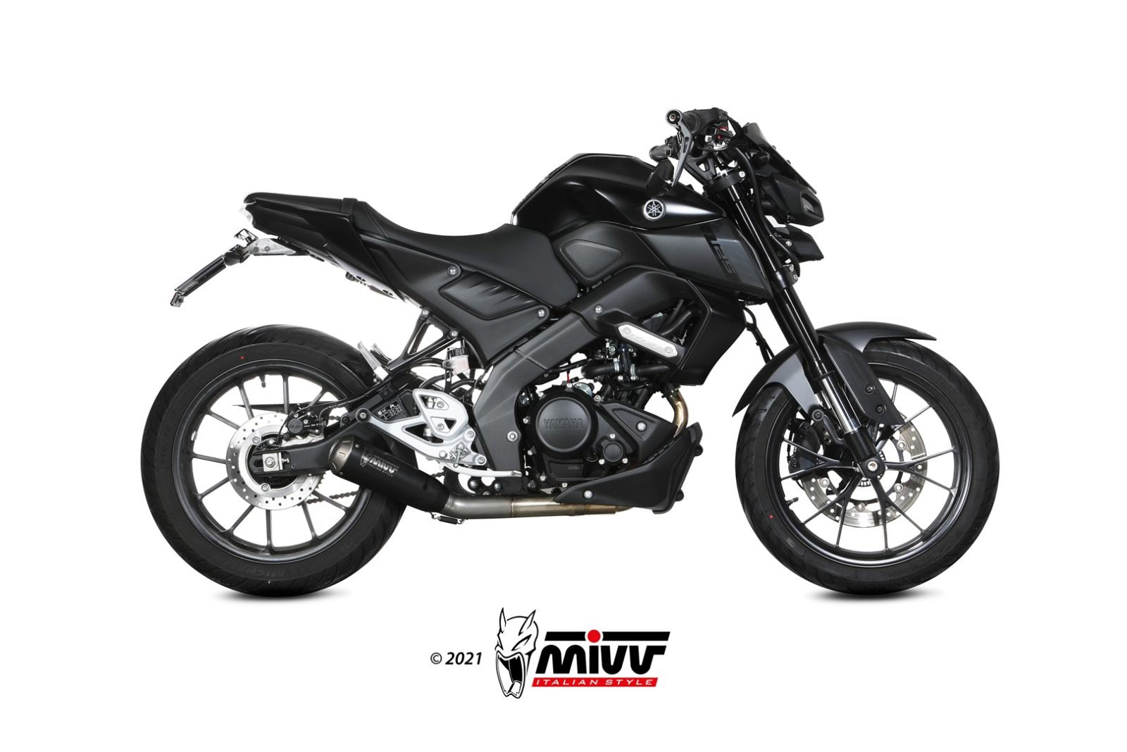 MIVV Y.067 YAMAHA MT-125 / YZF R125 (2020 - ) Full System Exhaust "X-M1" (Black; approved) – Accessories in the 2WheelsHero Motorcycle Aftermarket Accessories and Parts Online Shop