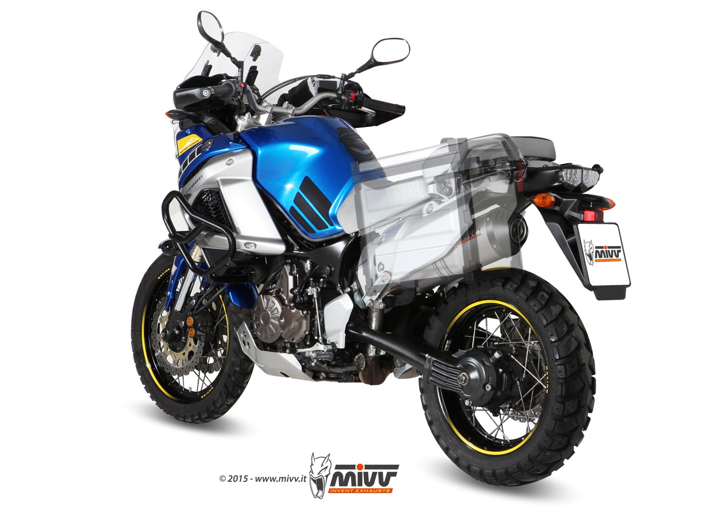 MIVV Y.034 YAMAHA XT 1200 Z SUPERTENERE (2010 - 2020) Slip On Exhaust "OVAL" (Titanium+ Carbon Cap; approved) – Accessories in the 2WheelsHero Motorcycle Aftermarket Accessories and Parts Online Shop