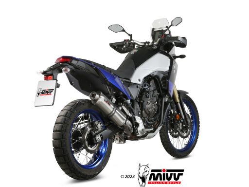 MIVV Y.064 YAMAHA TENERE' 700 (2019 - ) SLIP-ON Exhaust "OVAL" (Stainless Steel; approved) – Accessories in the 2WheelsHero Motorcycle Aftermarket Accessories and Parts Online Shop