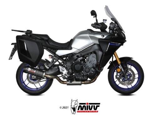 MIVV Y.069 YAMAHA TRACER 9 / GT / GT+ (2021 - ) Full System Exhaust "OVAL" (Carbon + Carbon Cap; approved) – Accessories in the 2WheelsHero Motorcycle Aftermarket Accessories and Parts Online Shop
